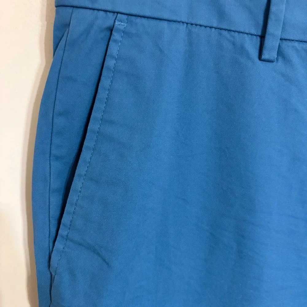 Banana Republic Mason Chino Mens 35x32 Blue Athletic Tapered Fit Stretch Pants